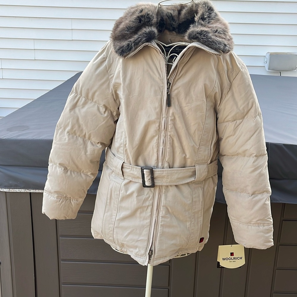 Woolrich duck down jacket, new tags size medium - Picture 1 of 12